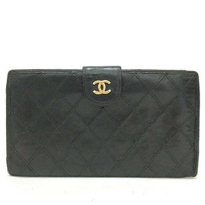 Auth Chanel Bicolore Quilted Matelasse #7283X17